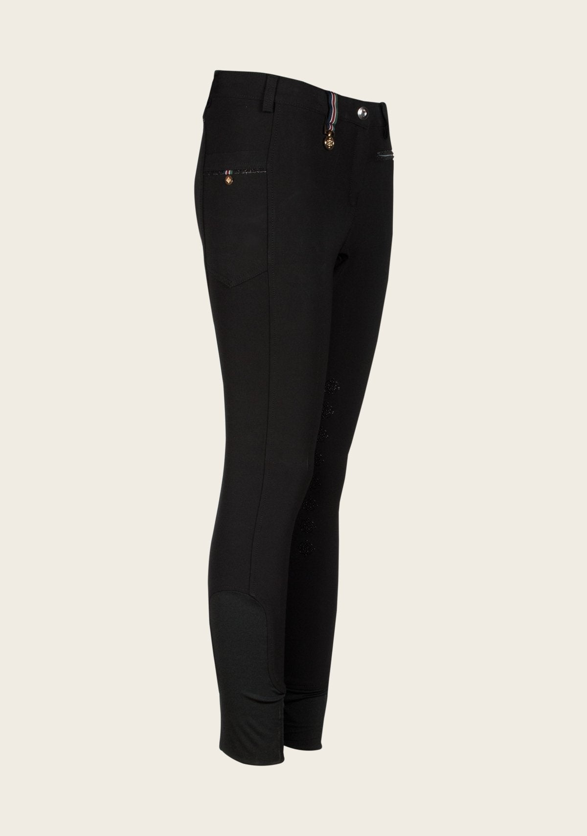 Espoir - Inspire Black Full Seat Bamboo Breeches