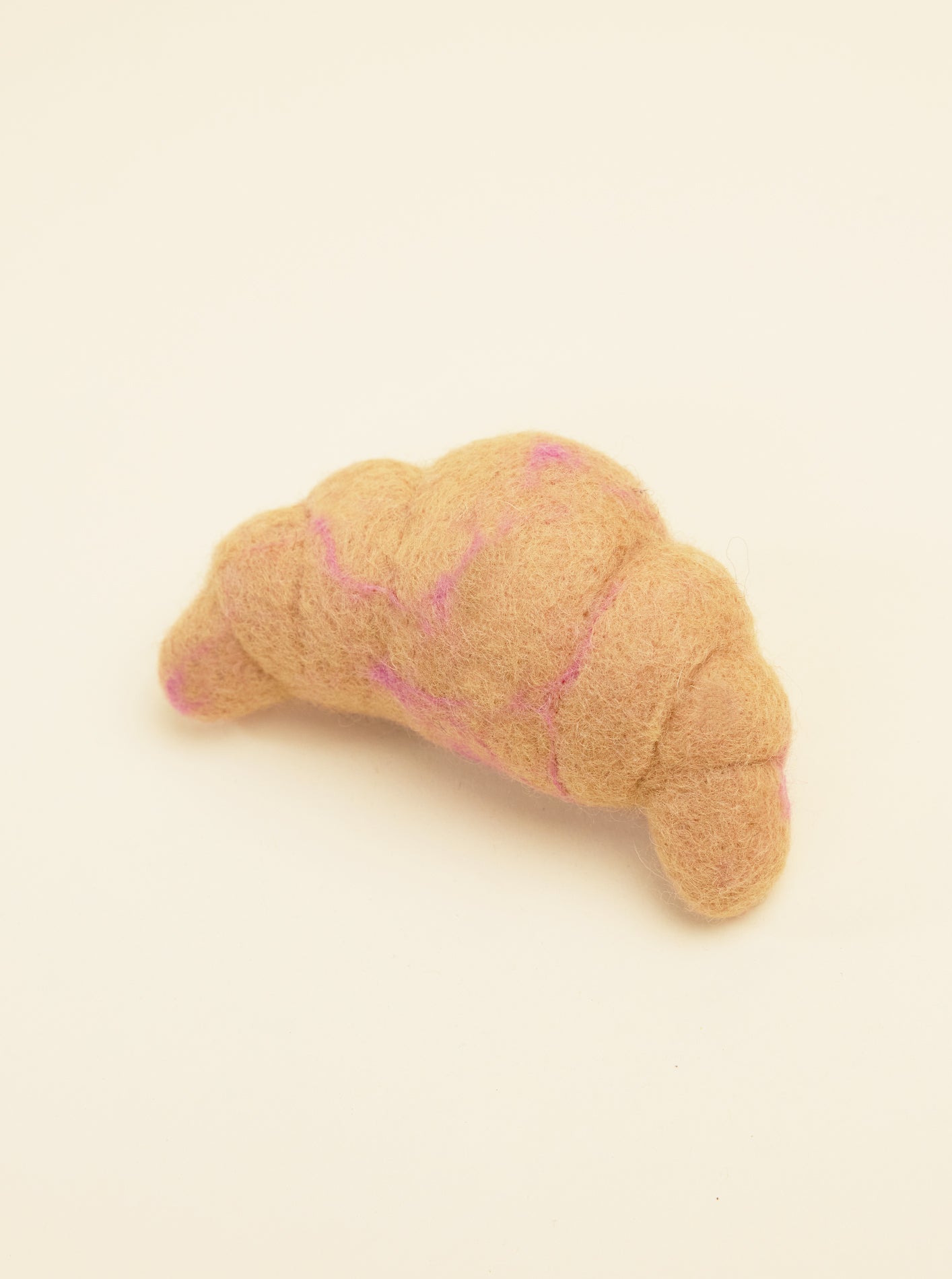 MODERNBEAST -  Croissant Wool Dog Toy