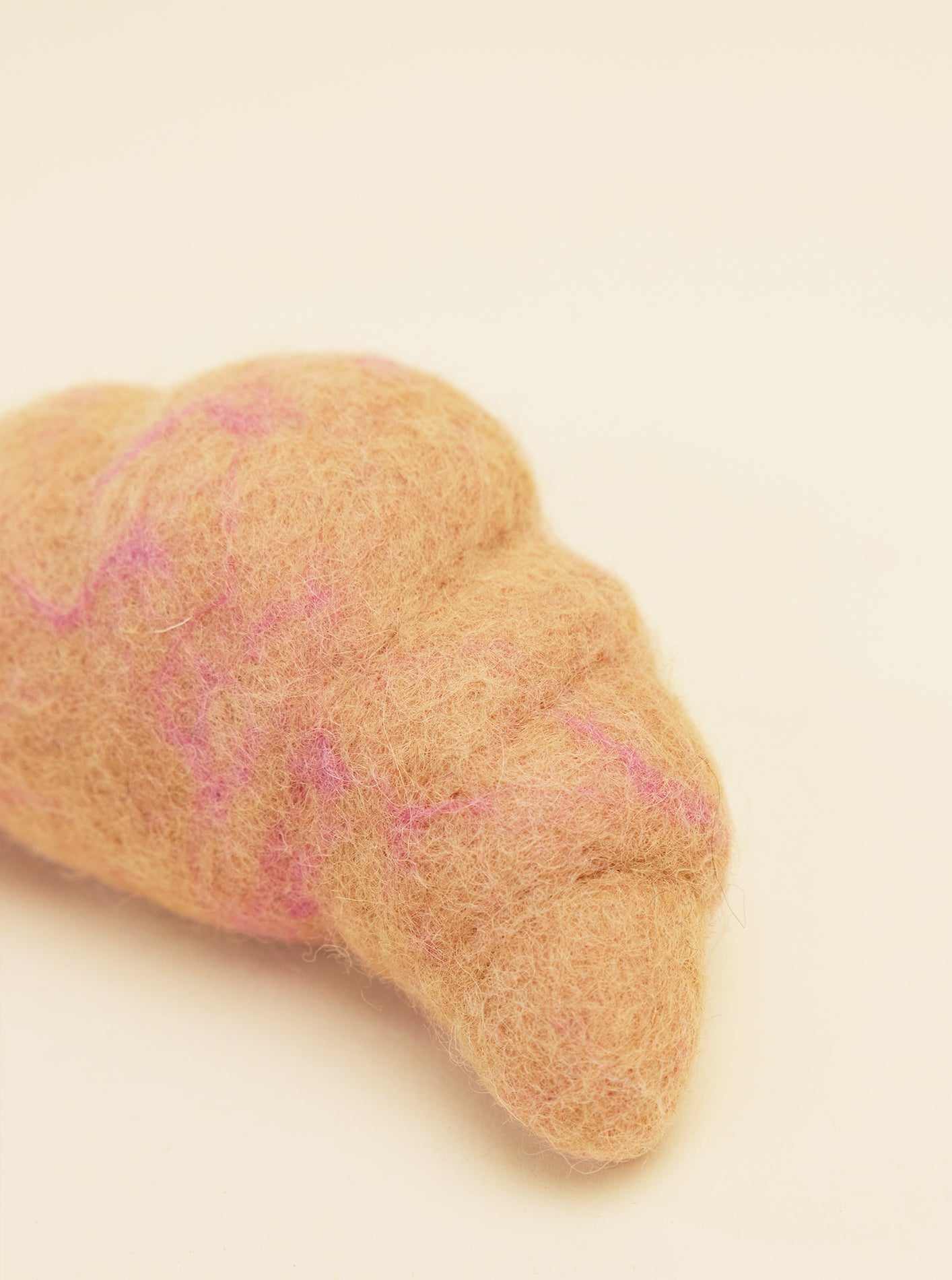 MODERNBEAST -  Croissant Wool Dog Toy
