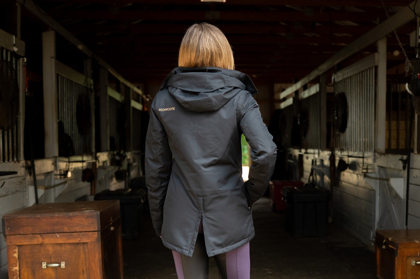 Redingote Winter Insulated Riding Jacket 2.0 - Caviar