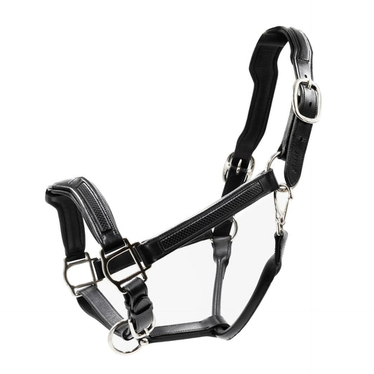Grewal Equestrian - Cobra Snakeskin-Embossed Halter