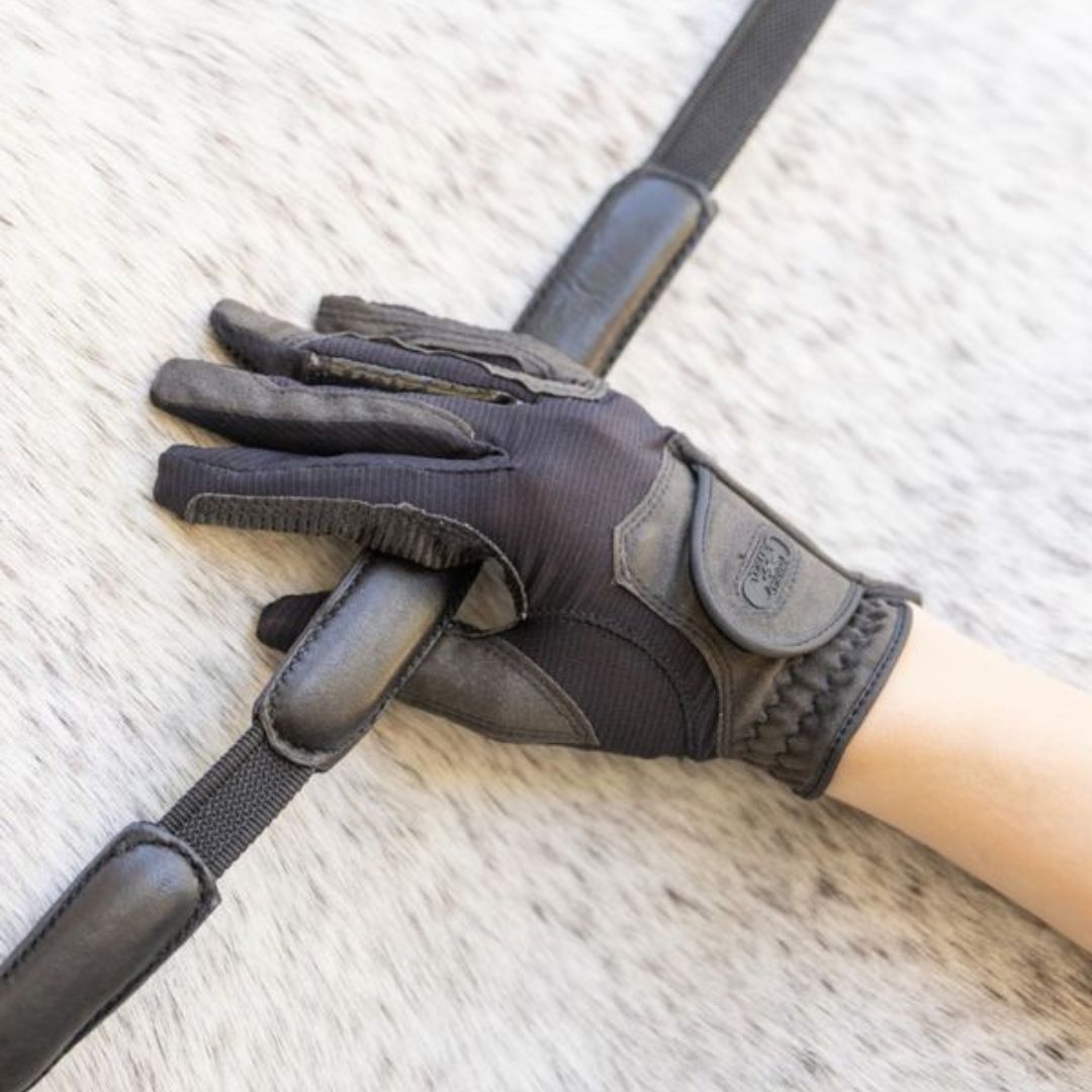 Correct Connect - Comfort Connect Rein - Intermittent Padding for Equal Rein Length and Hand Support