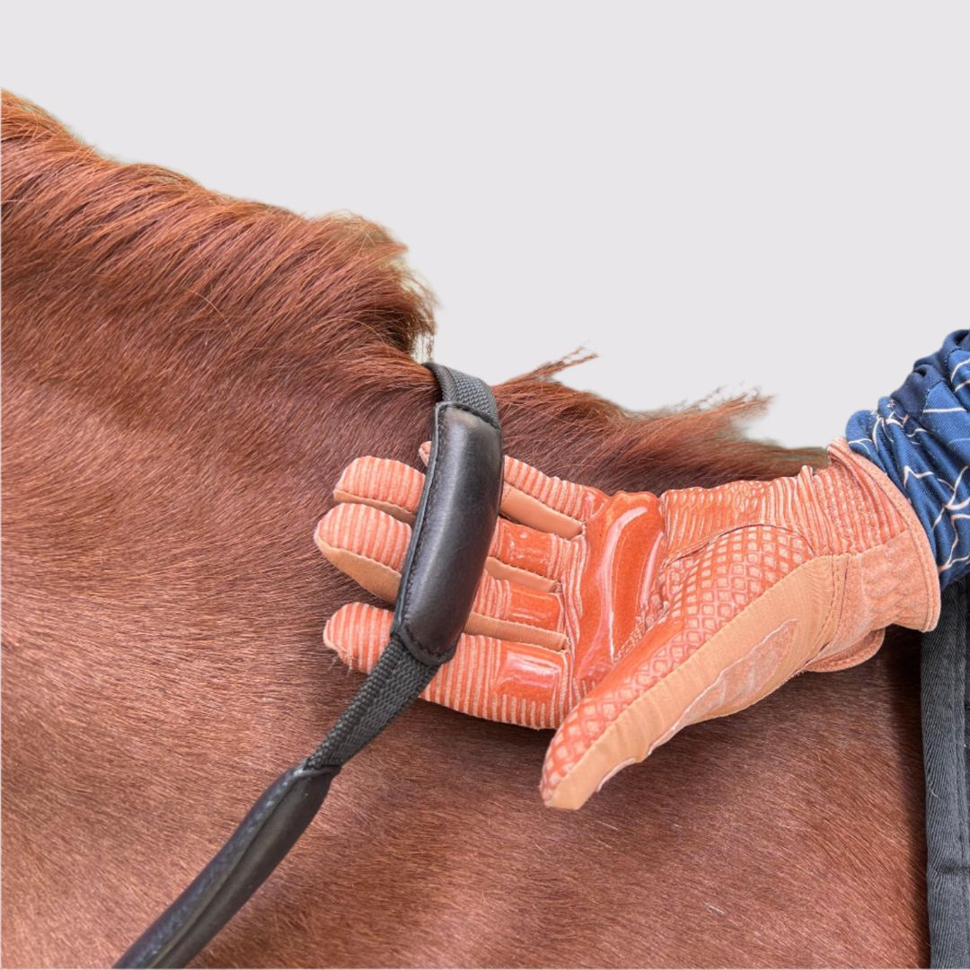 Correct Connect - Comfort Connect Rein - Intermittent Padding for Equal Rein Length and Hand Support