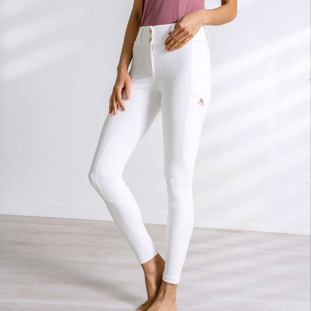 Uniqcorn Exceptionnel Dressage Competition Breeches "Enoki" - Full Seat