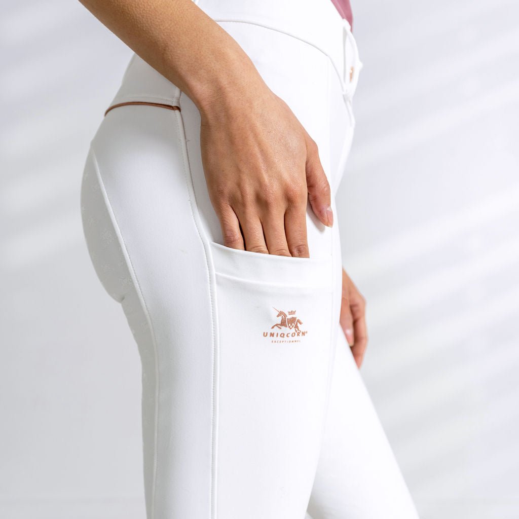 Uniqcorn Exceptionnel Dressage Competition Breeches "Enoki" - Full Seat