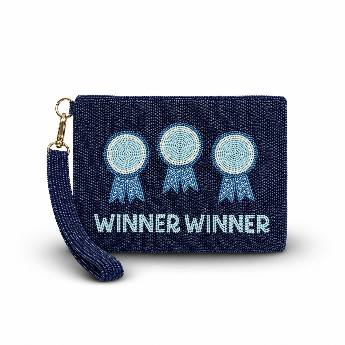 Tucker Tweed - Winner Winner Large Beaded Pouch
