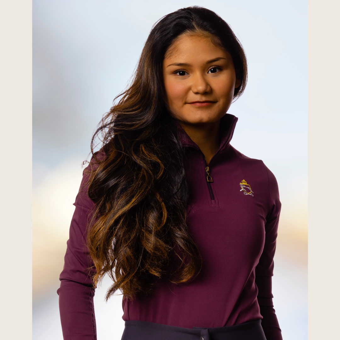 Dressage Queen Dream - Burgundy Riding Shirt