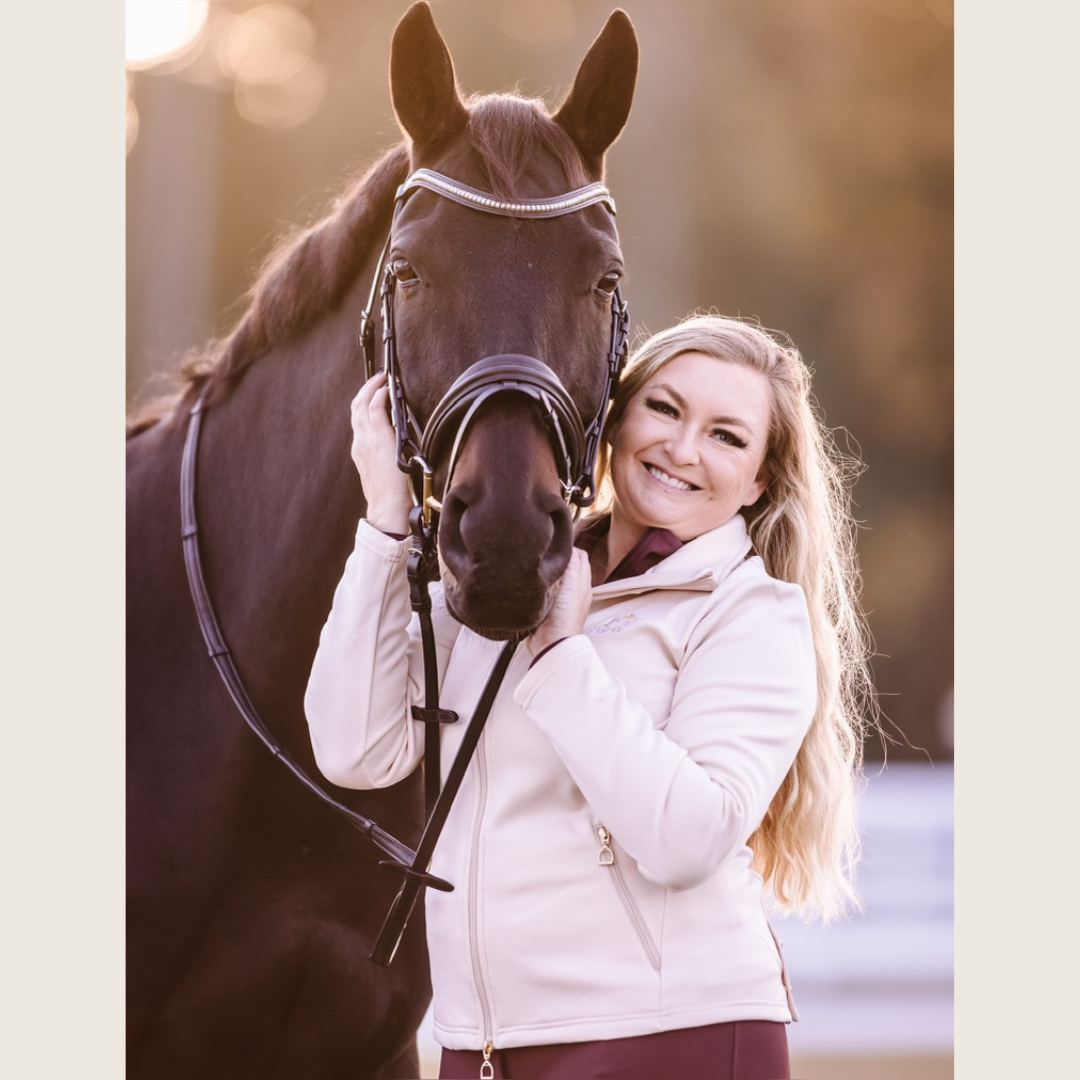 Dressage Queen Dream - Cream Velvet Lined Jacket