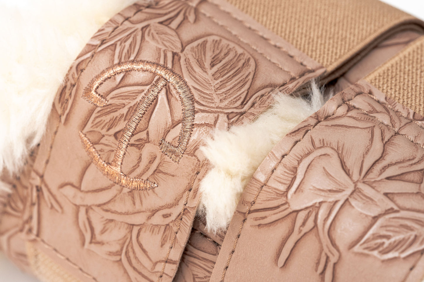Halter Ego - Romance Collection Brushing Boots - Champagne