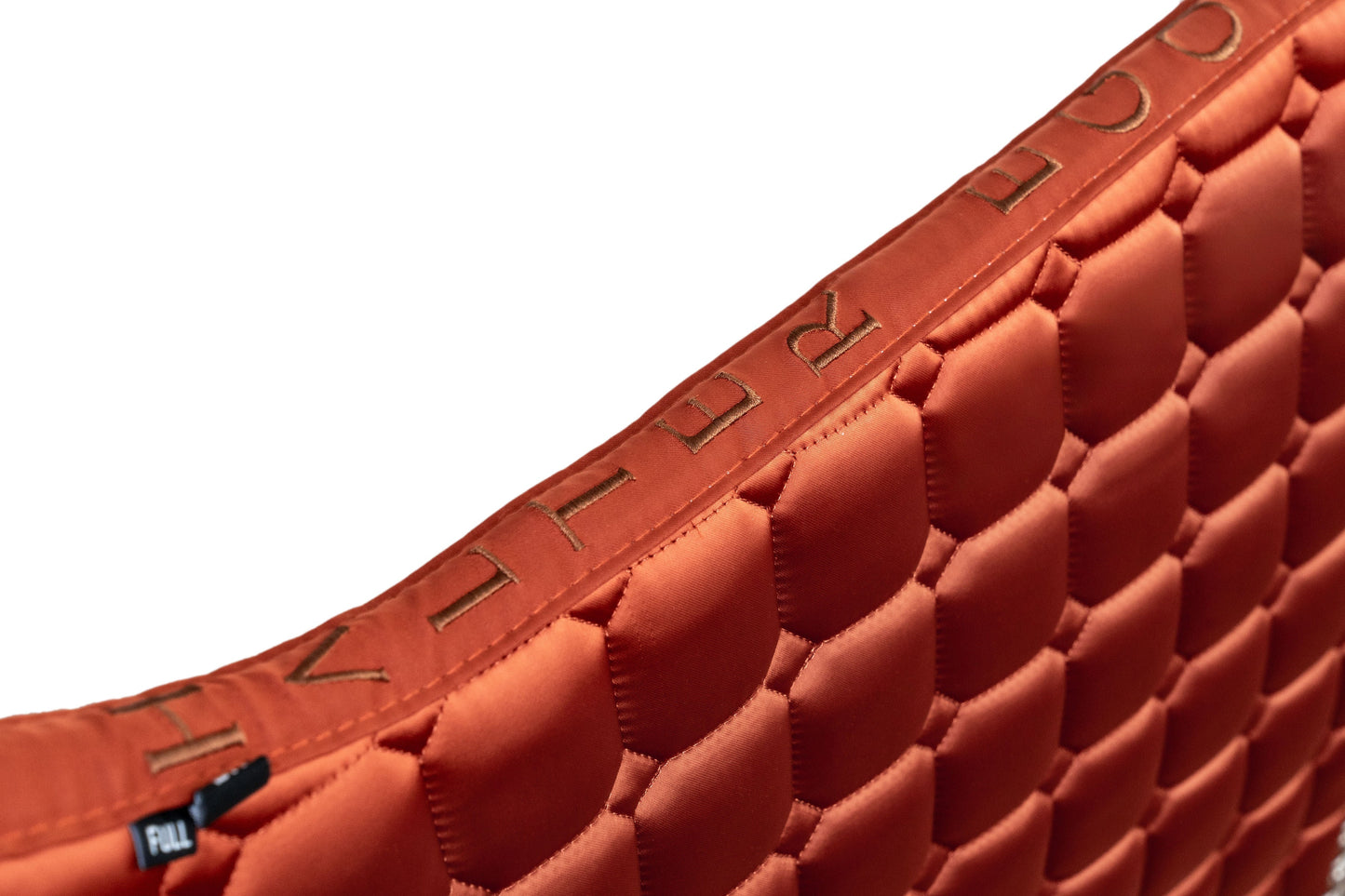 Halter Ego - Satin Classic Dressage Saddle Pad - Rust