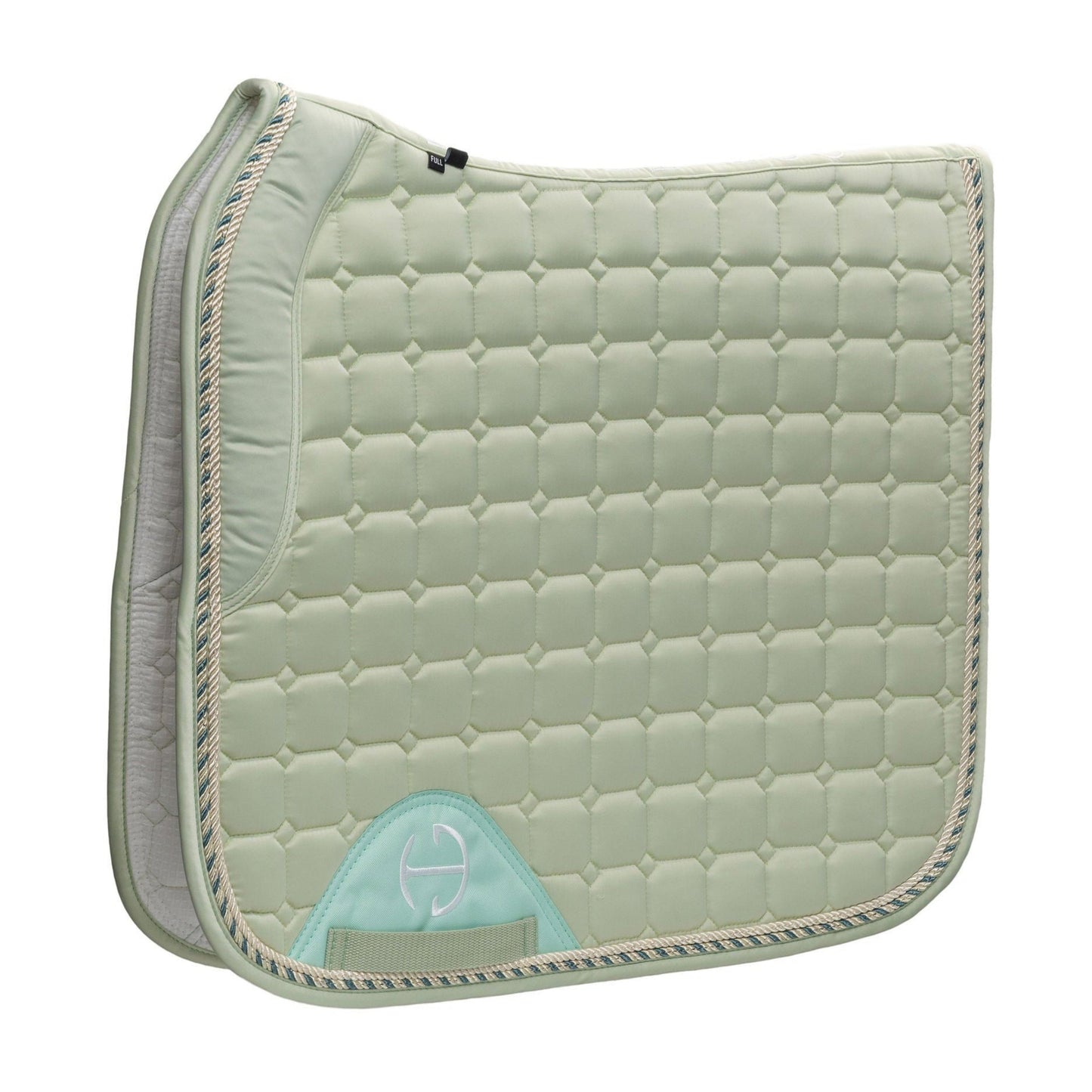 Halter Ego - Satin Classic Dressage Saddle Pad - Mint Sorbet