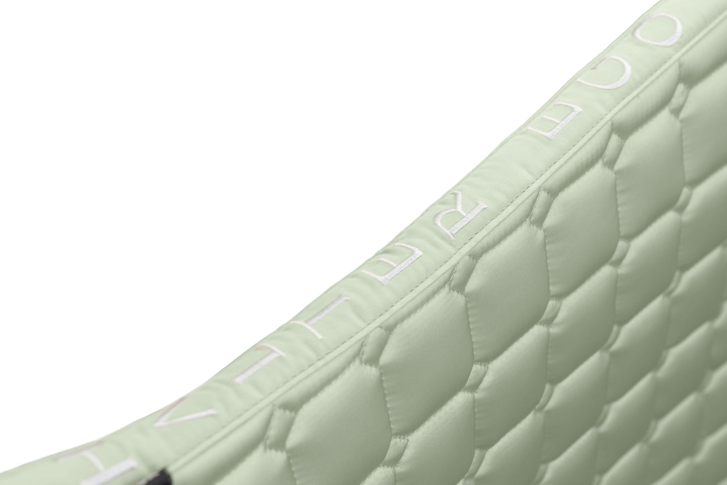 Halter Ego - Satin Classic Dressage Saddle Pad - Mint Sorbet