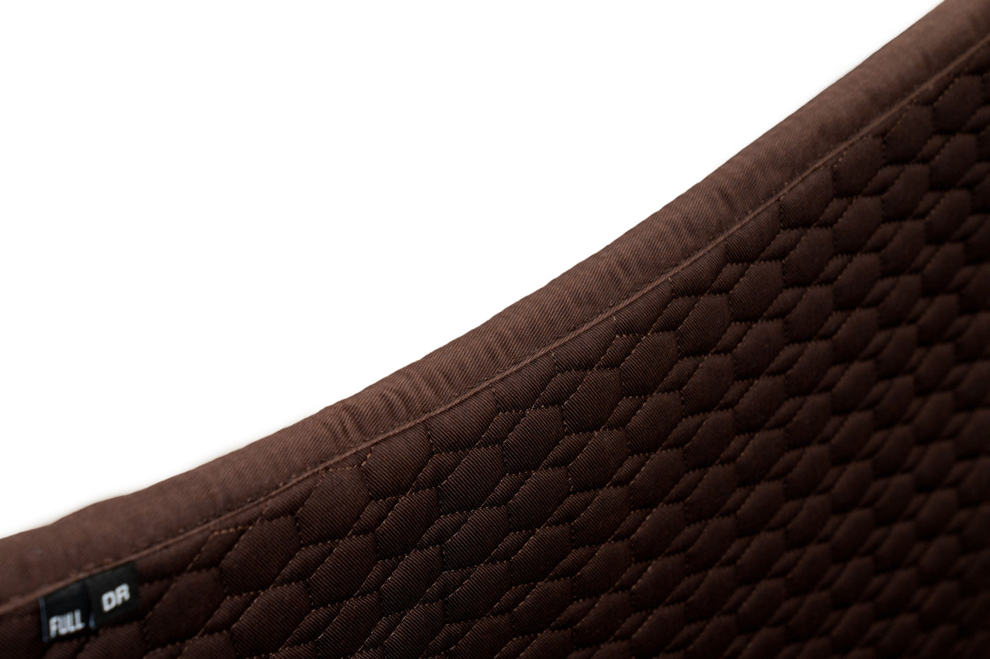 Halter Ego - European Cotton Dressage Saddle Pad - Chocolate