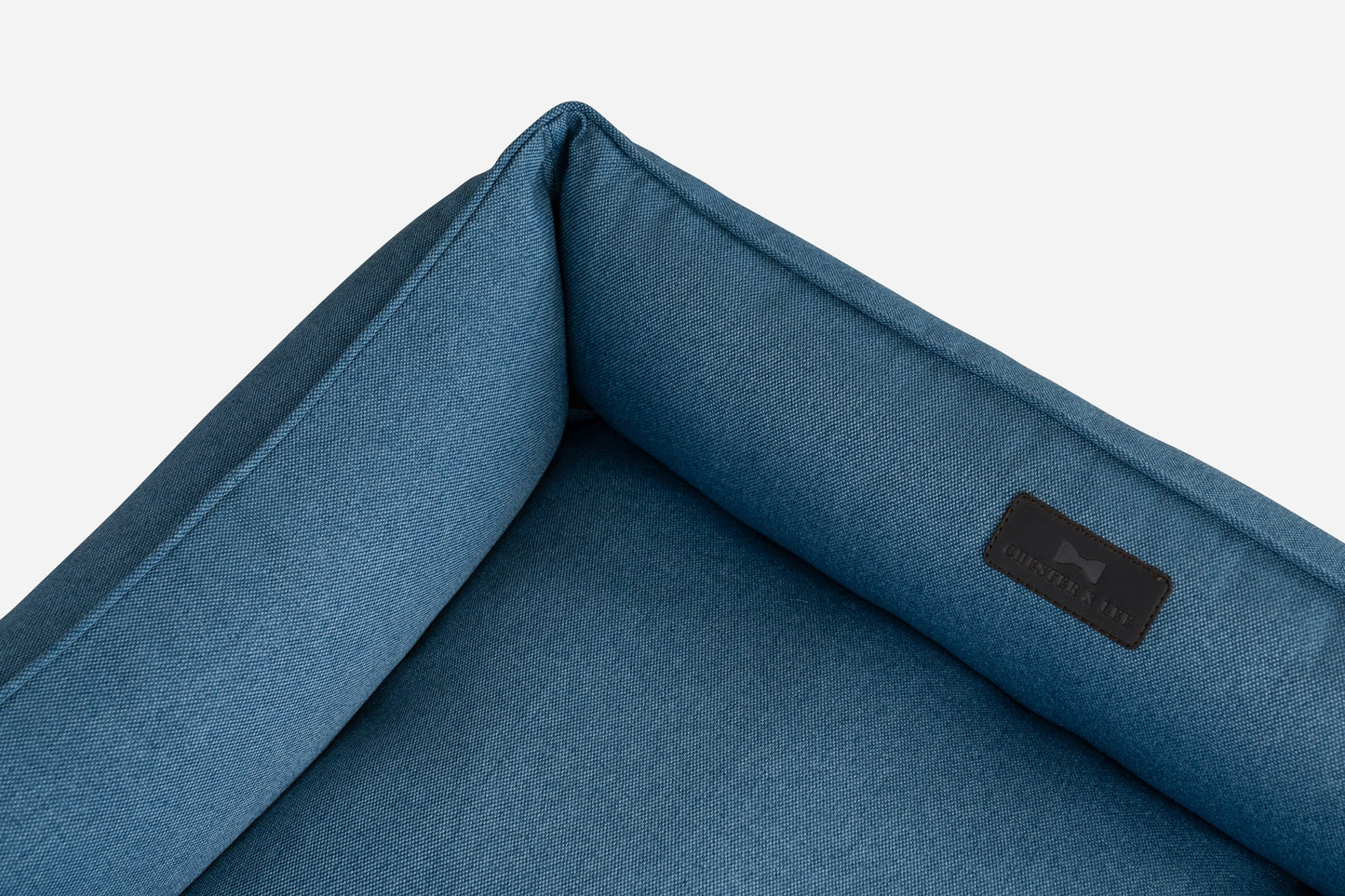 Chester & Lee Cotton Sleeper Dog Bed Denim