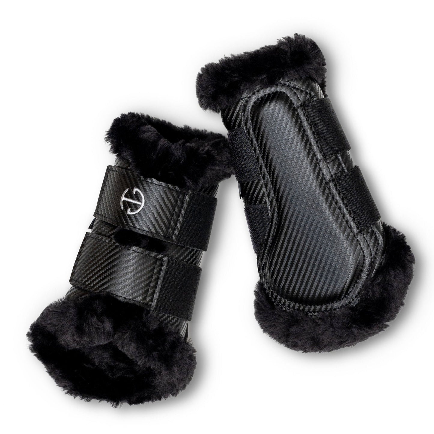 Halter Ego - Carbon Tech Collection Brushing Boots - Black