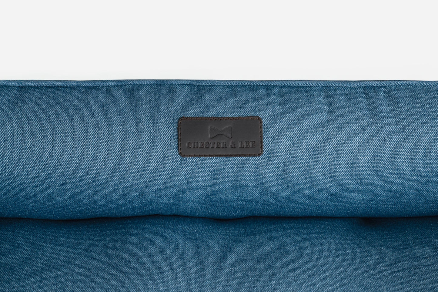Chester & Lee Cotton Sleeper Dog Bed Denim