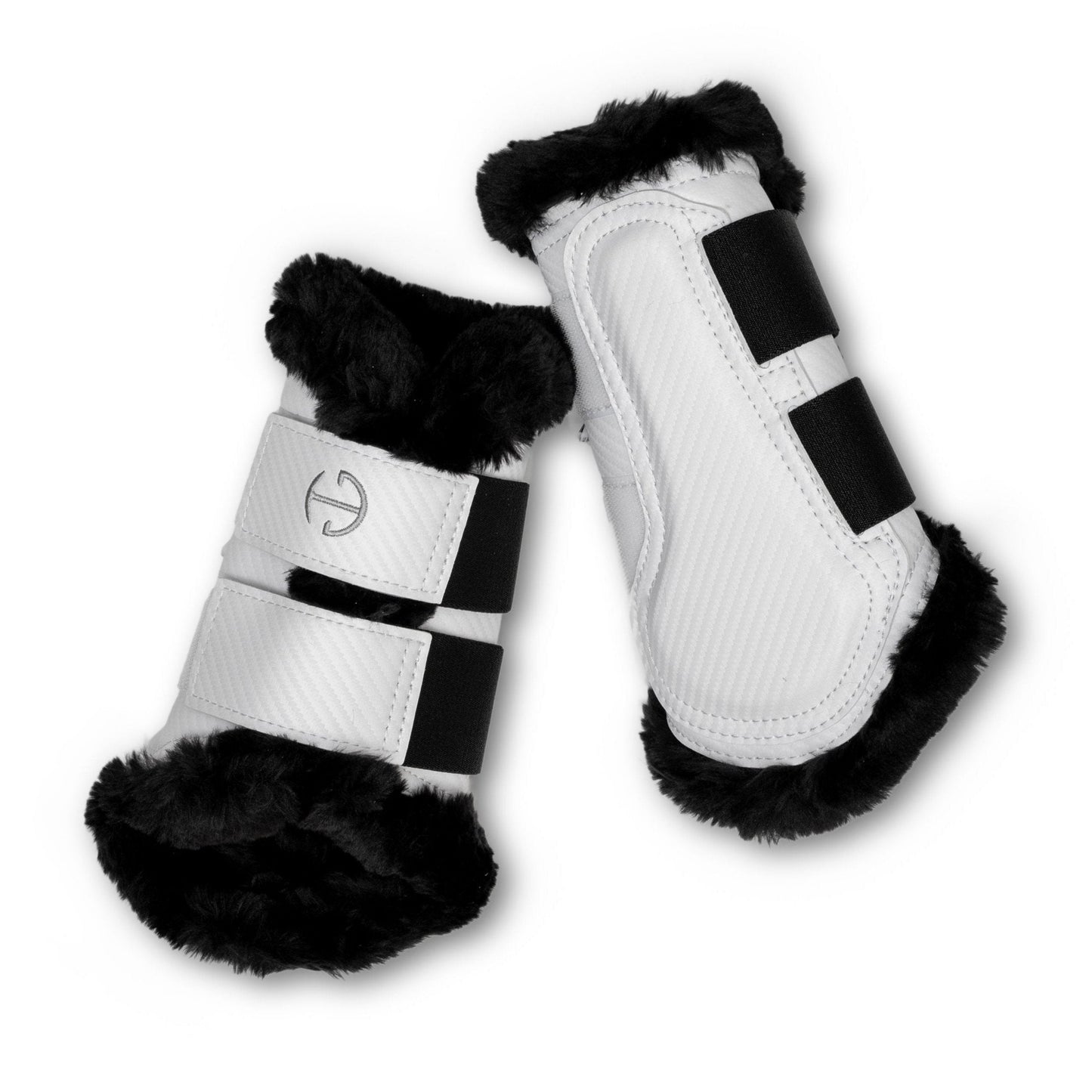 Halter Ego - Brushing Boots - White / Black