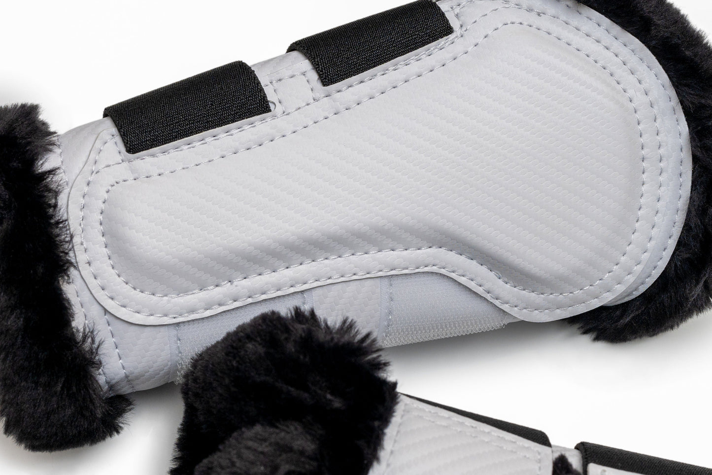 Halter Ego - Brushing Boots - White / Black