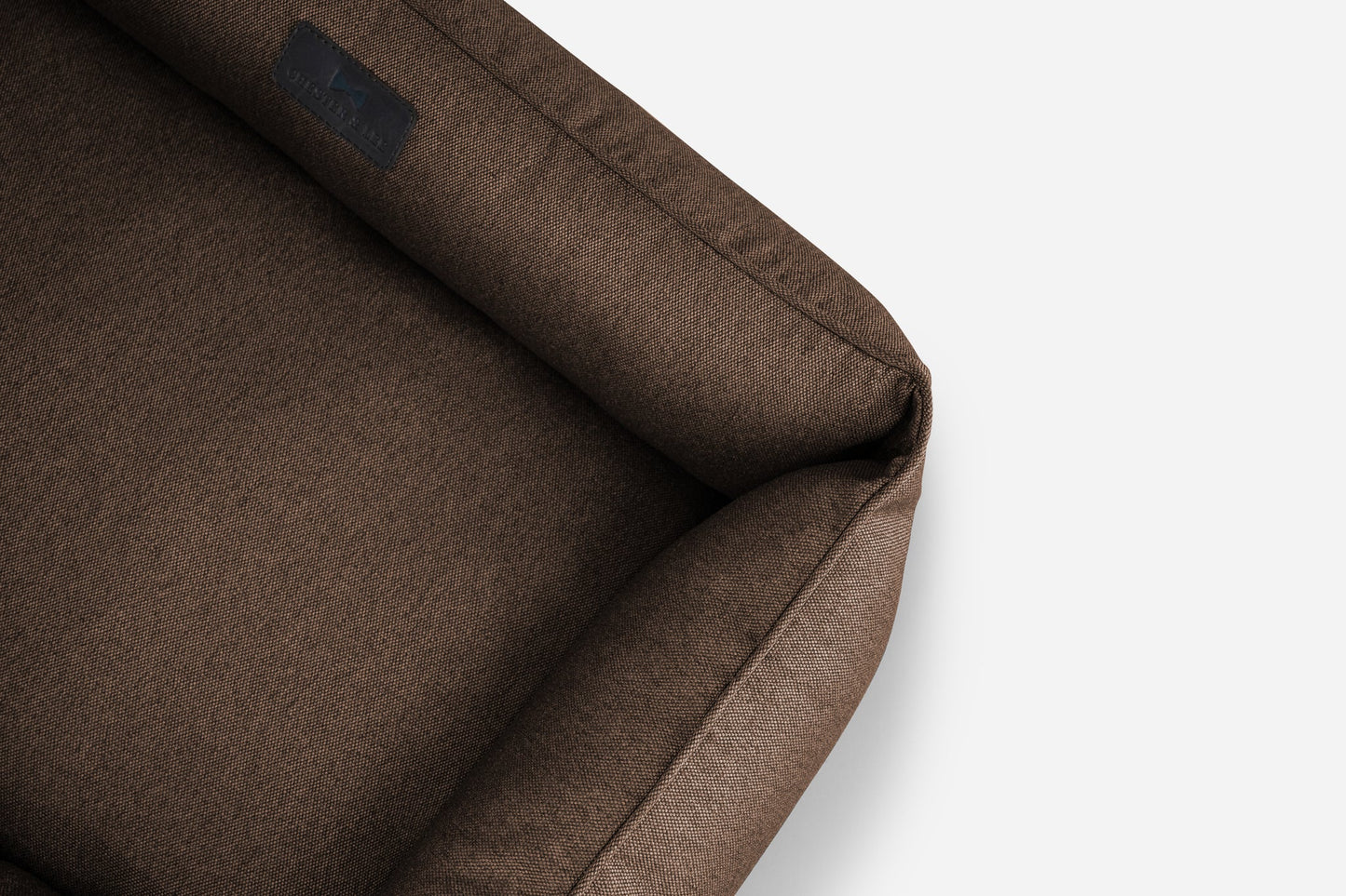 Chester & Lee Cotton Sleeper Dog Bed Brown