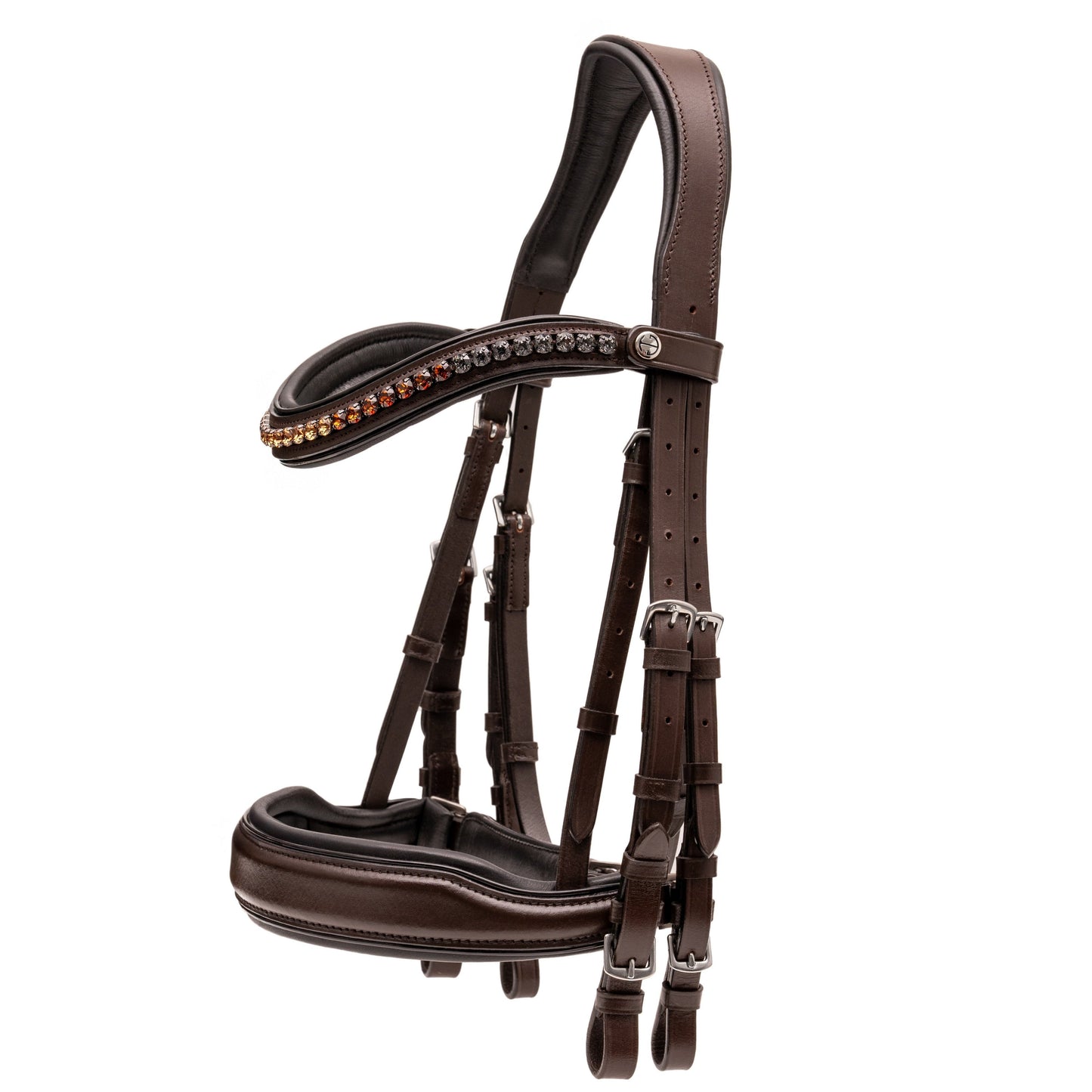 Halter Ego - The Sarah - Maple Brown Leather Double