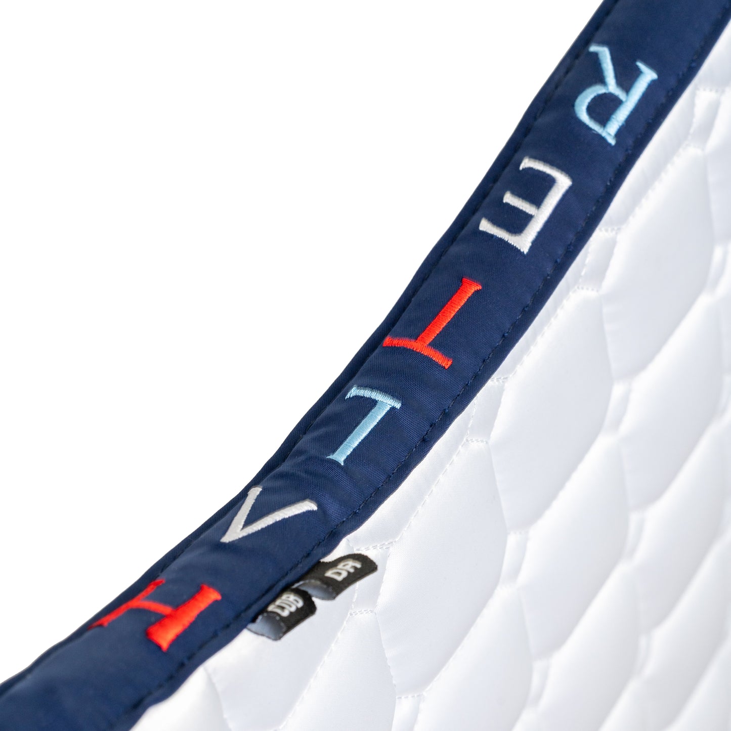 Halter Ego - Limited Edition TEAM USA Satin Classic Dressage Saddle Pad (Cob)