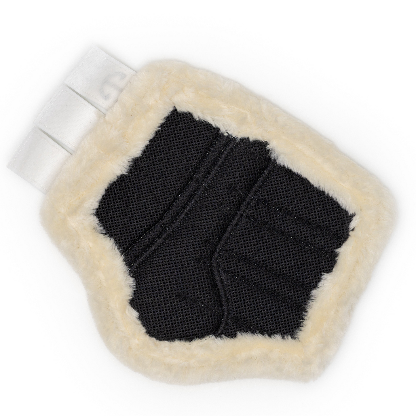 Halter Ego - Carbon Tech Collection MESH LINED Brushing Boots - White / Natural
