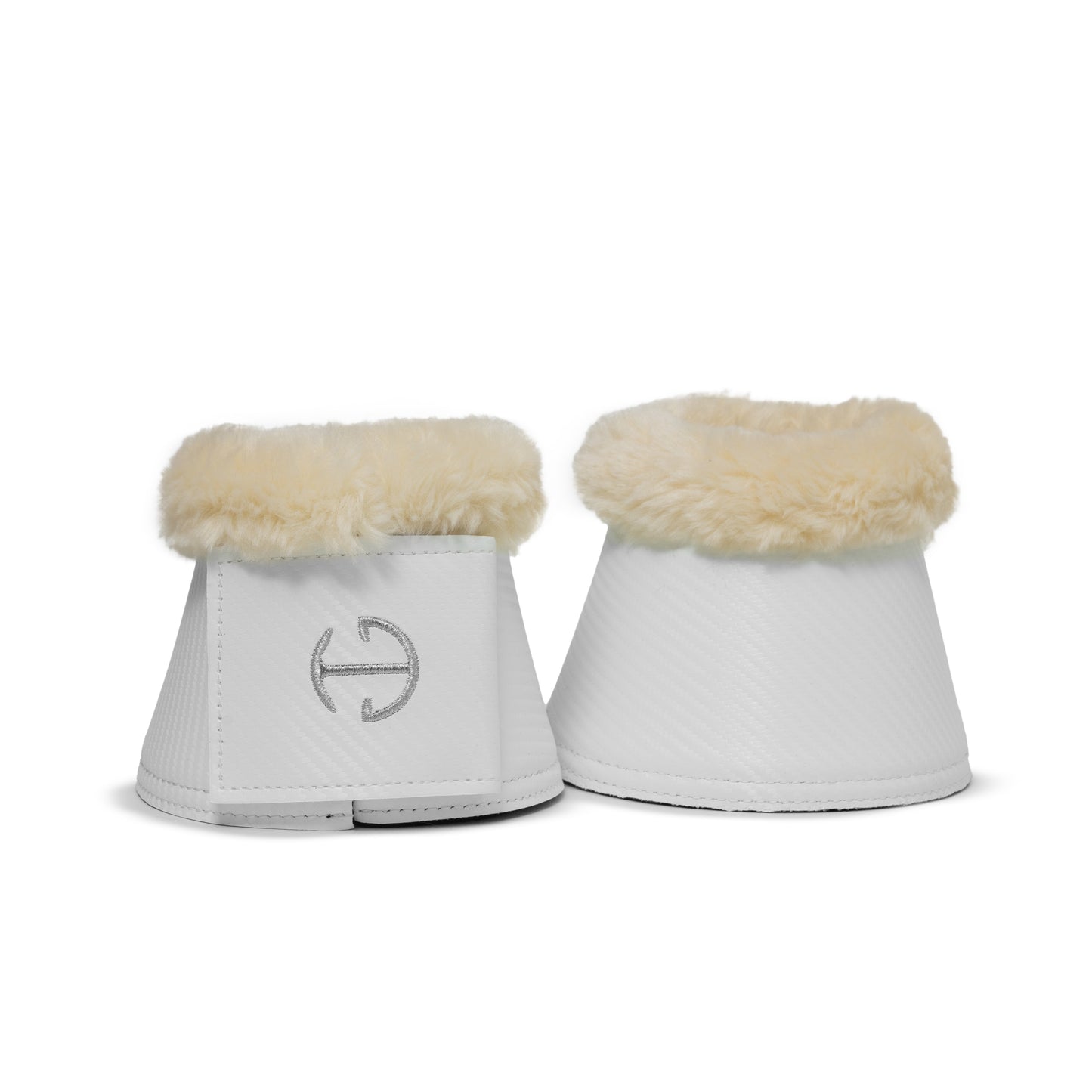Halter Ego - Carbon Tech Collection: Bell Boots - White / Natural