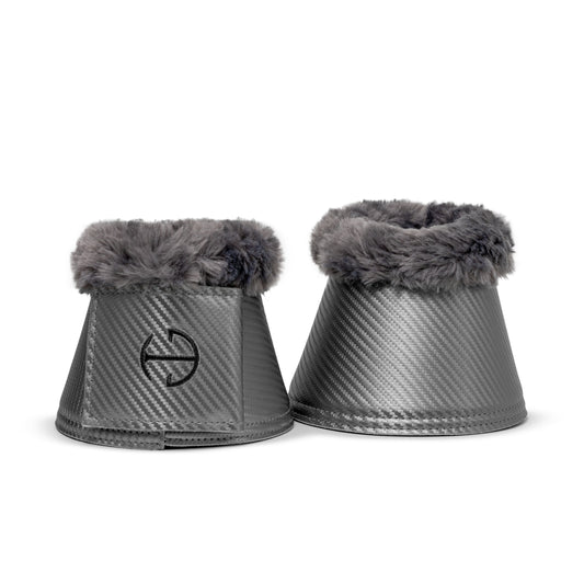 Halter Ego - Metallics Collection: Carbon Tech Bell Boots - Platinum