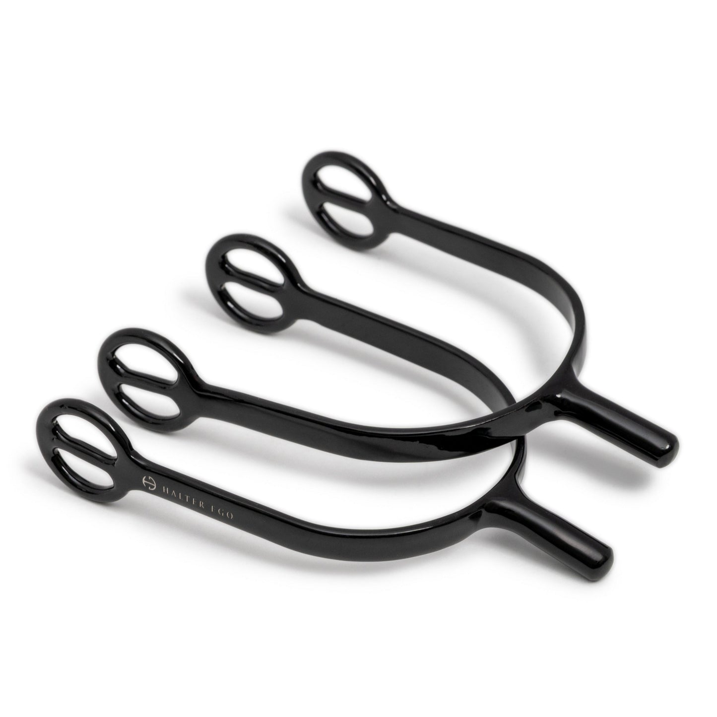 Halter Ego - Gloss Black Long Shank Spurs
