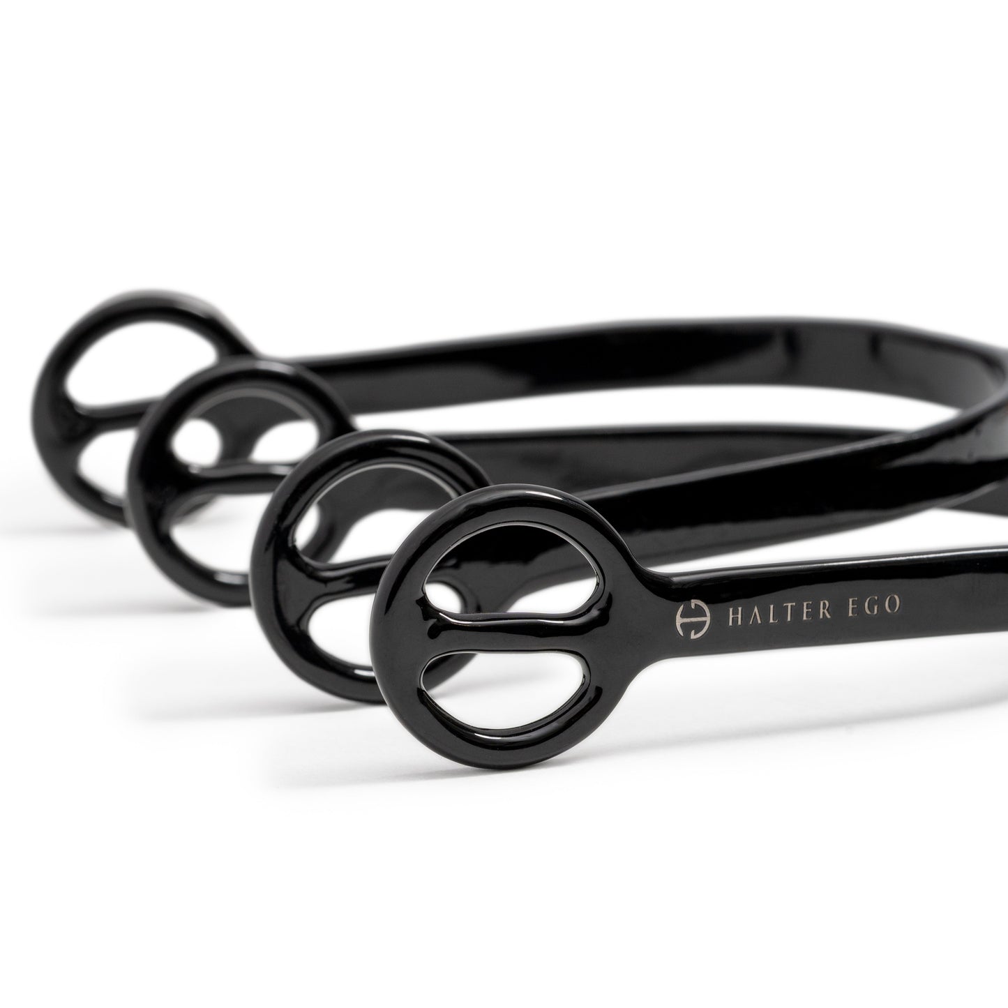 Halter Ego - Gloss Black Long Shank Spurs