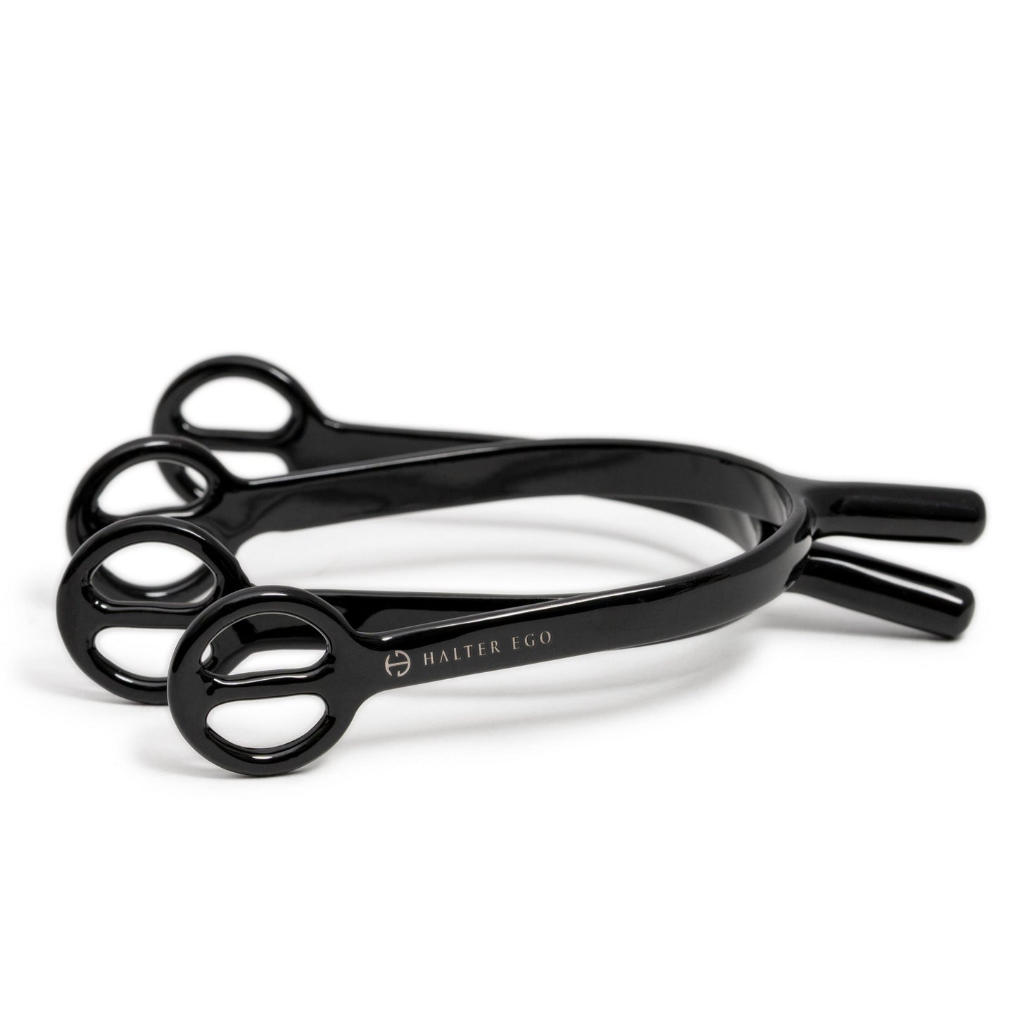 Halter Ego - Gloss Black Long Shank Spurs