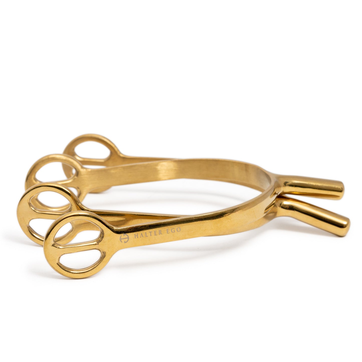 Halter Ego - Gold Long Shank Spurs