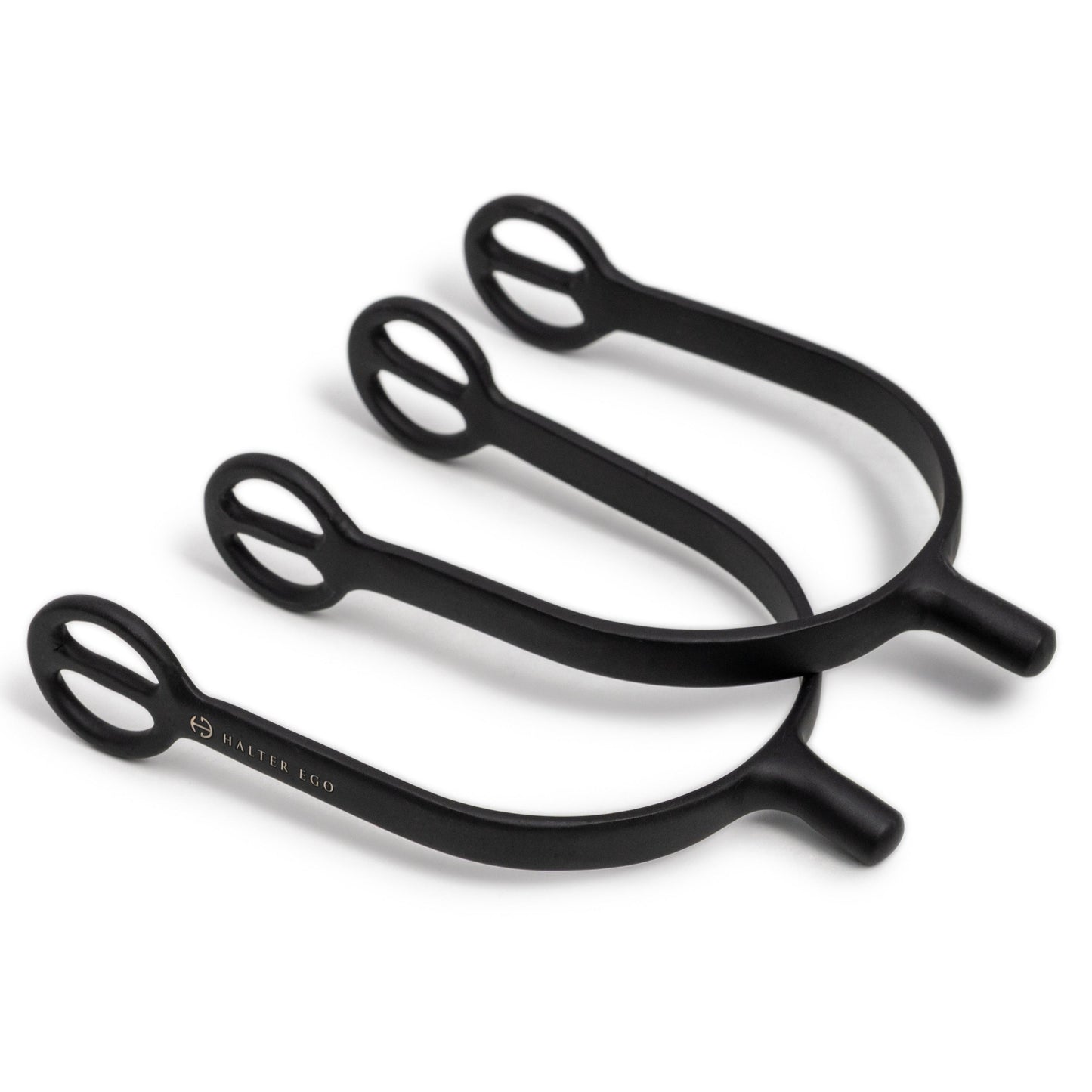 Halter Ego - Matte Black Spurs - Short Shank