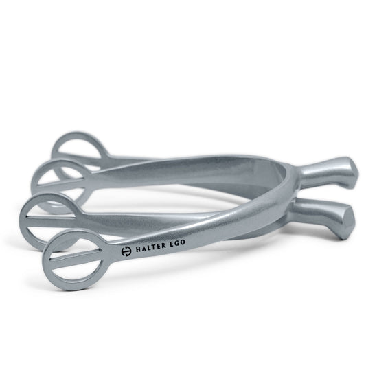 Halter Ego - Antique Silver Spurs with 3D Shank