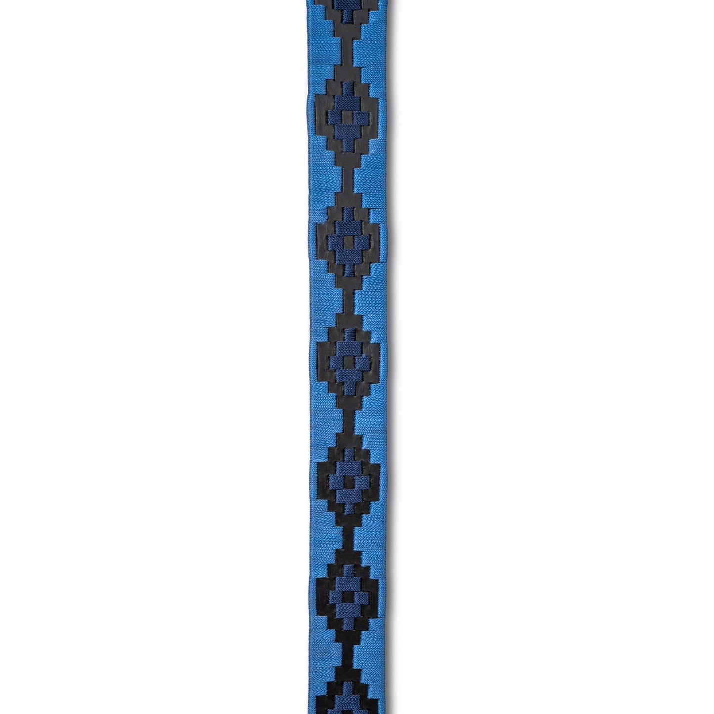 Halter Ego - Azul Nocturno - Midnight  & Sky Blue Black Leather Polo Belt