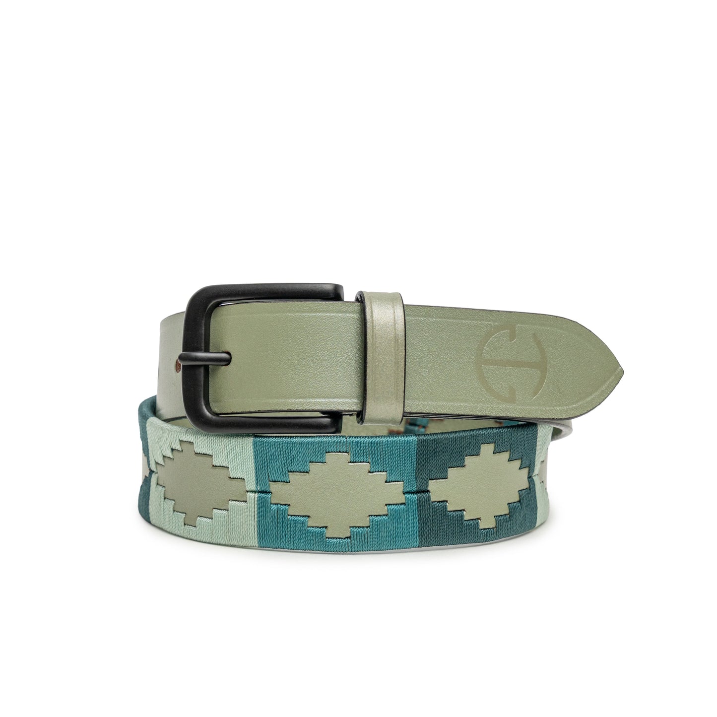 Halter Ego - The Sea Glass Leather Polo Belt