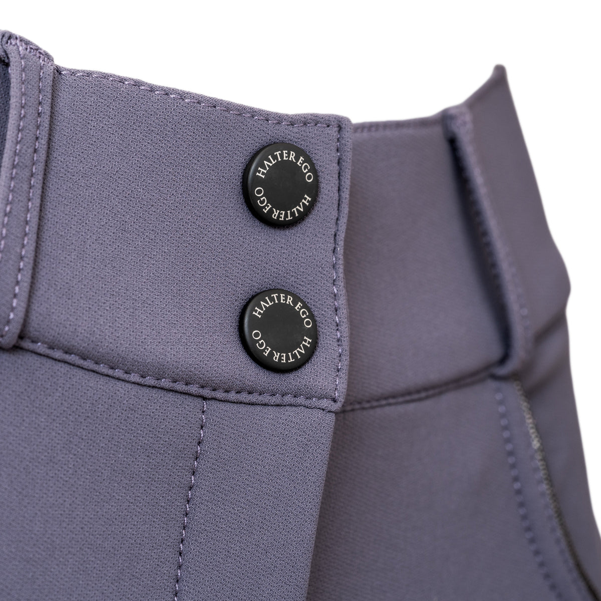 Halter Ego - Evolution Mystique Full Seat Breeches - Greystone - MID WAIST