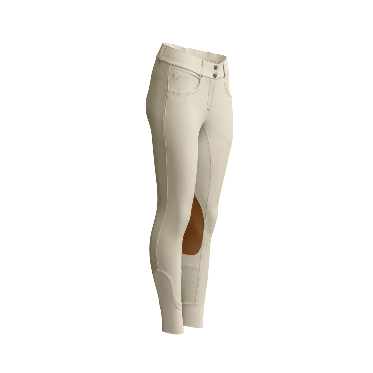 Halter Ego - Evolution Hampton Clarino Knee Patch Breeches - Hunter Tan