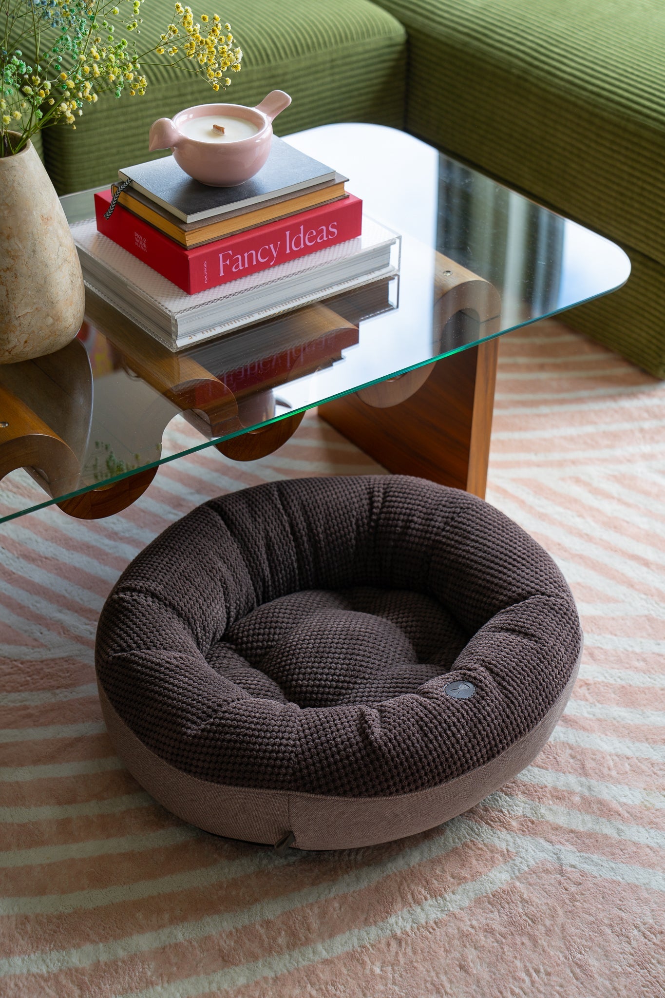 Chester & Lee Chestnut Donut Dog Bed
