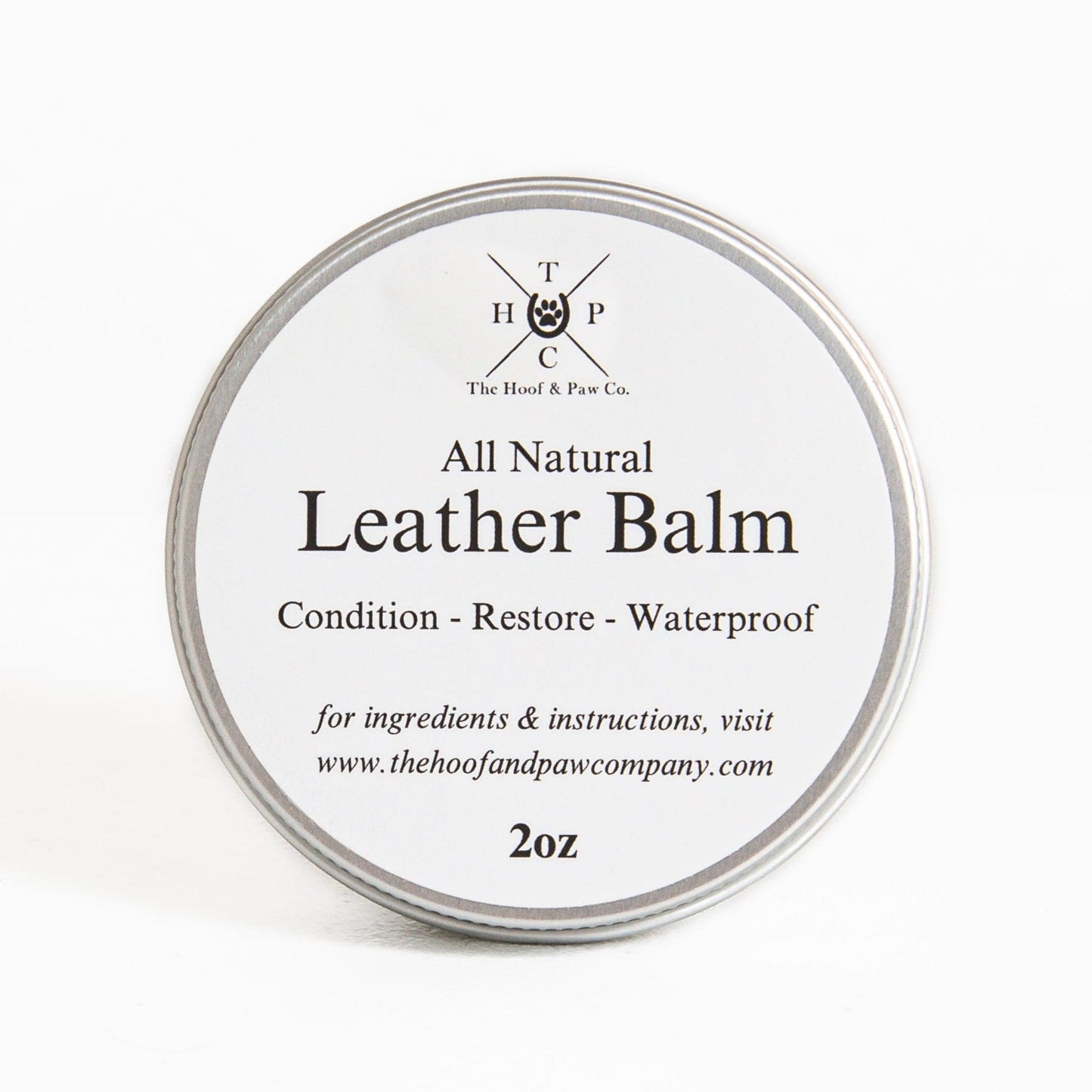 The Hoof & Paw Co. - Leather Balm - 2oz