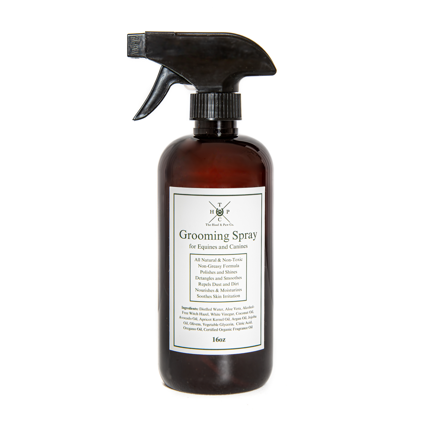 The Hoof & Paw Co. Grooming Spray for Dogs & Horses - 16oz