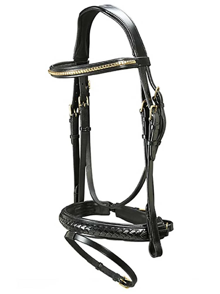 Grewal Equestrian - Danube Dressage Bridle with Clincher Browband