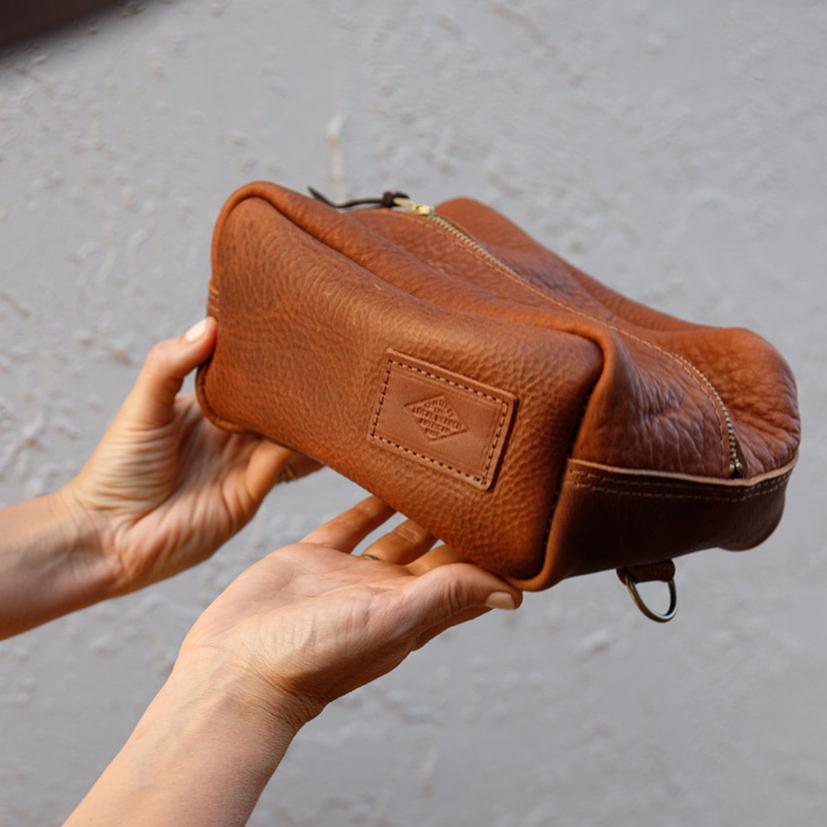 The Local Branch - Leather Dopp Kit - USA Made