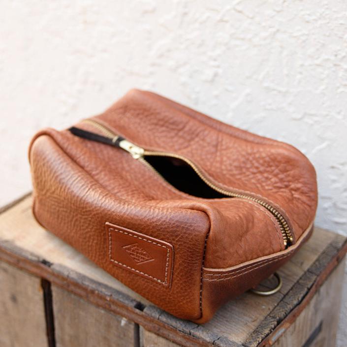 The Local Branch - Leather Dopp Kit - USA Made