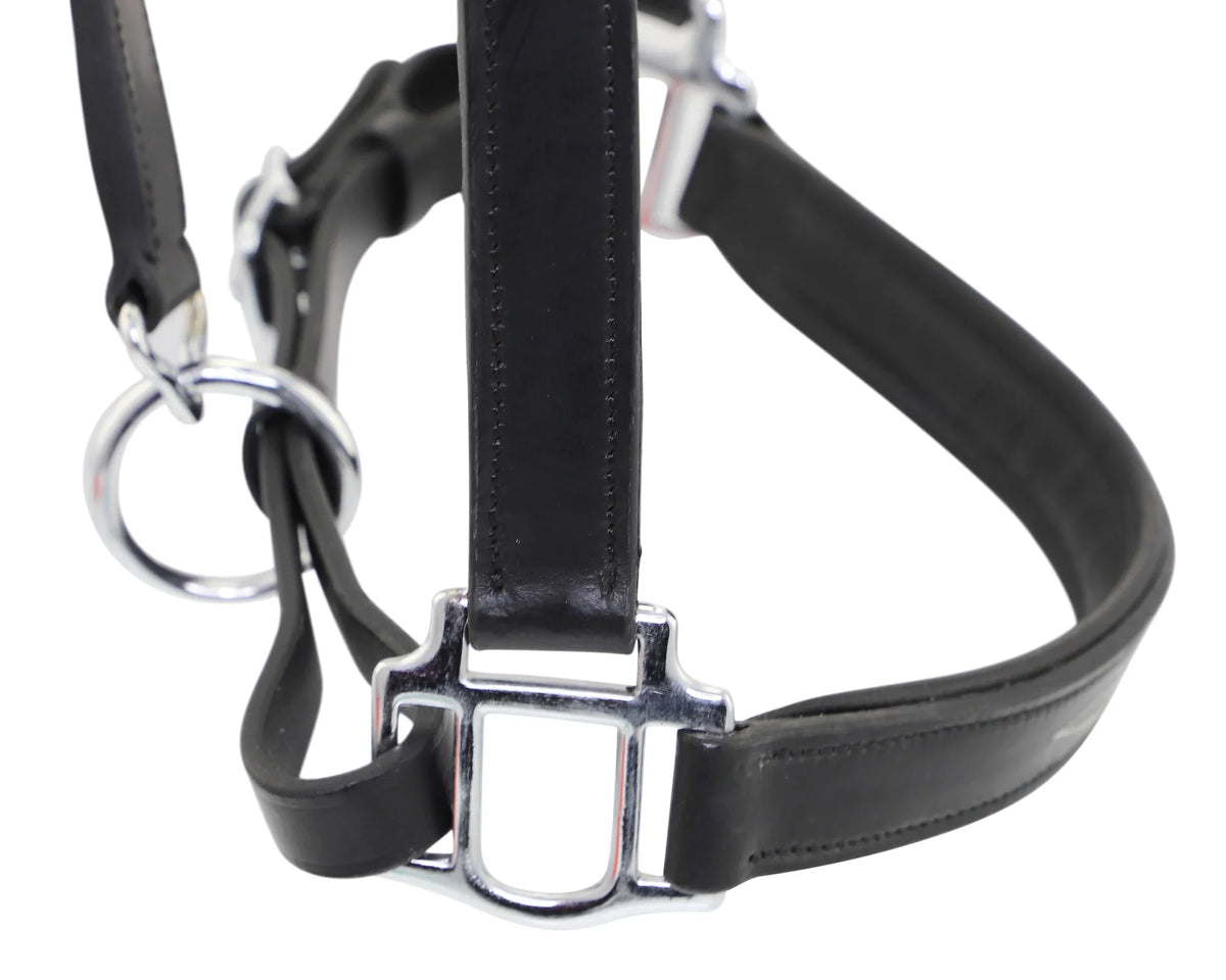 Grewal Equestrian - Eco Fancy Stitch Leather Halter