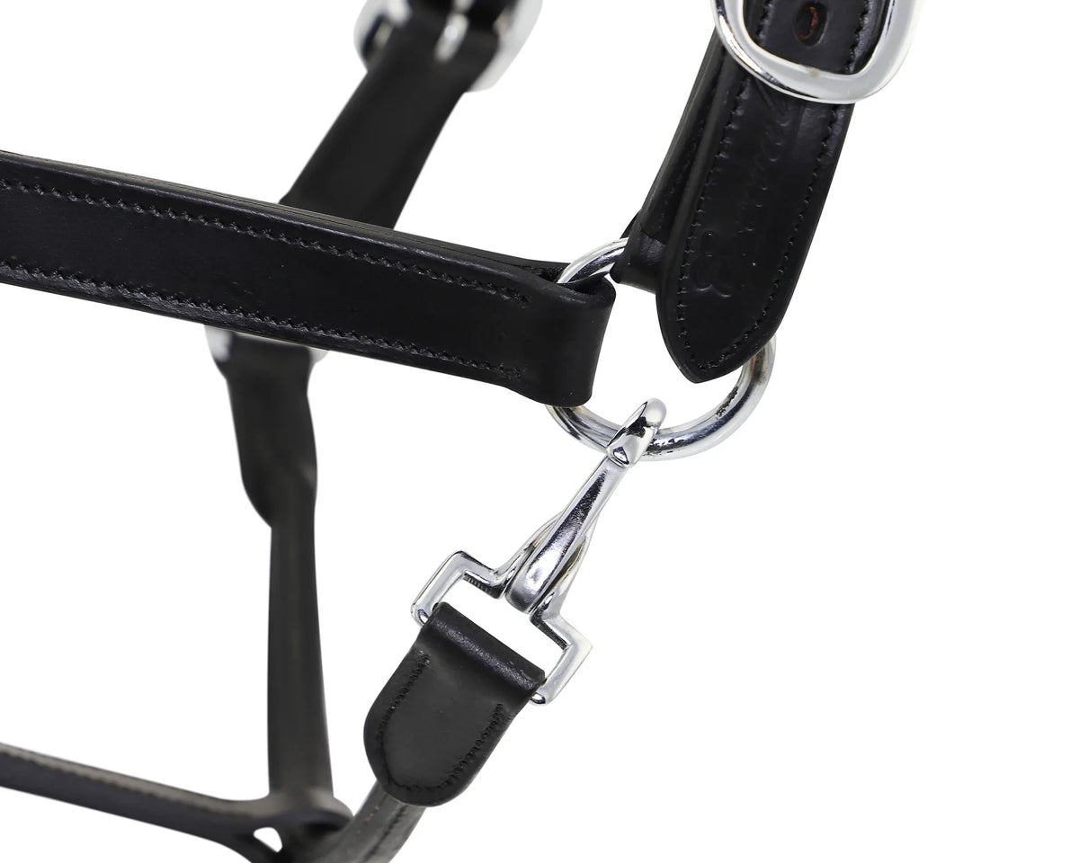 Grewal Equestrian - Eco Fancy Stitch Leather Halter