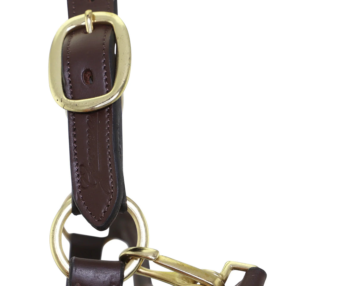 Grewal Equestrian - Eco Fancy Stitch Leather Halter