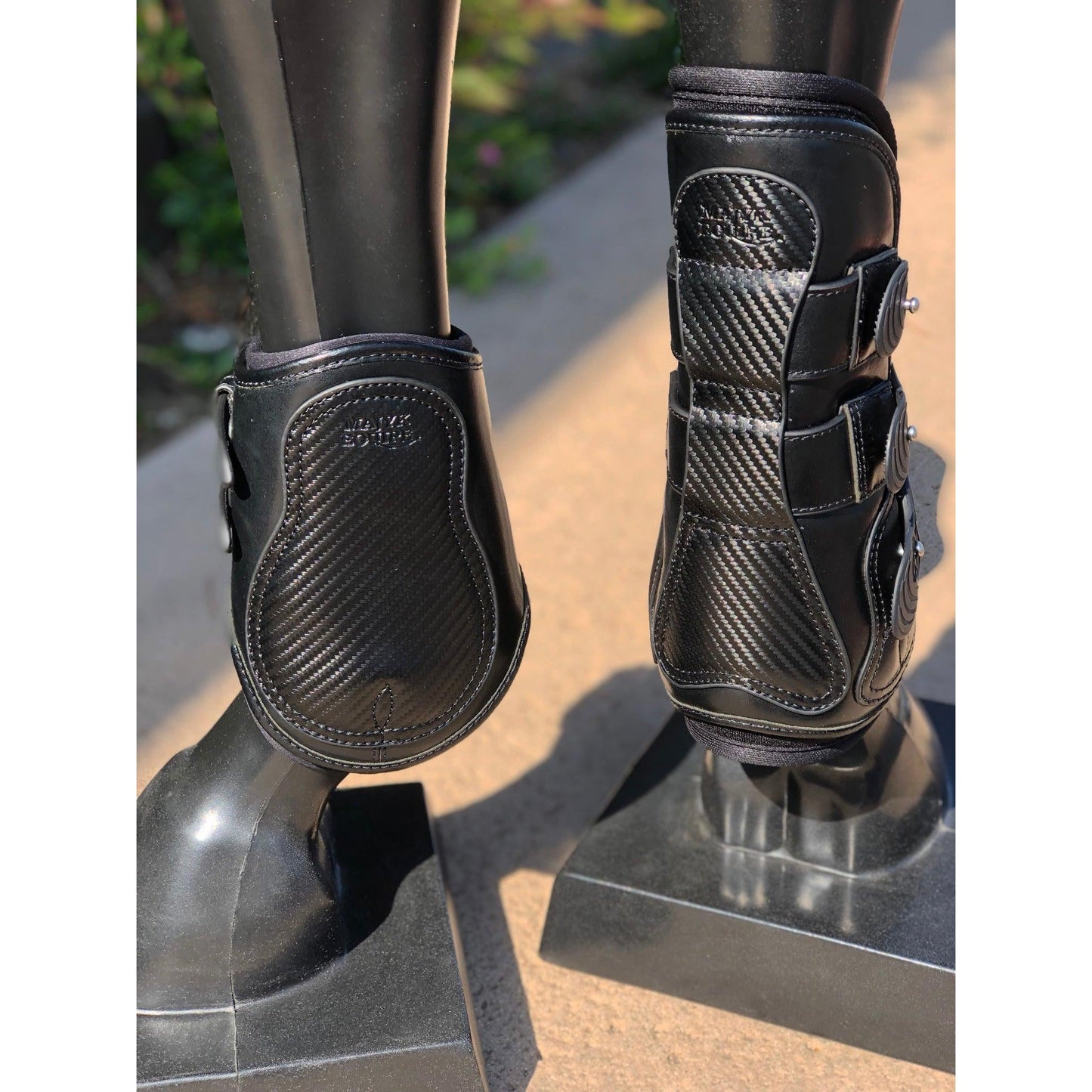 Majyk Equipe - Estrella' Carbon Leather Tendon Boots
