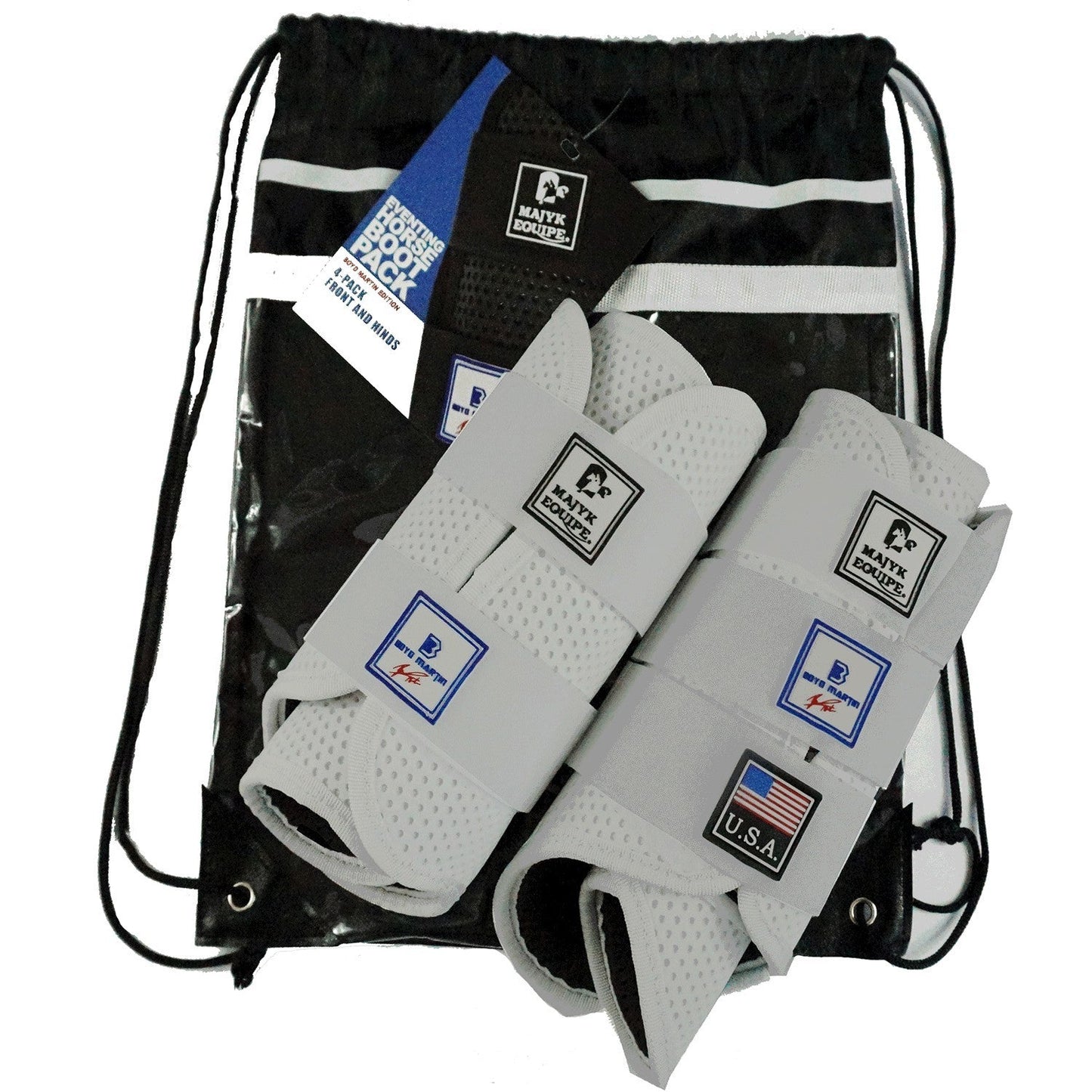 MAJYK EQUIPE® Boyd Martin Series - Eventing 4 Pack - (Fronts and Hinds)