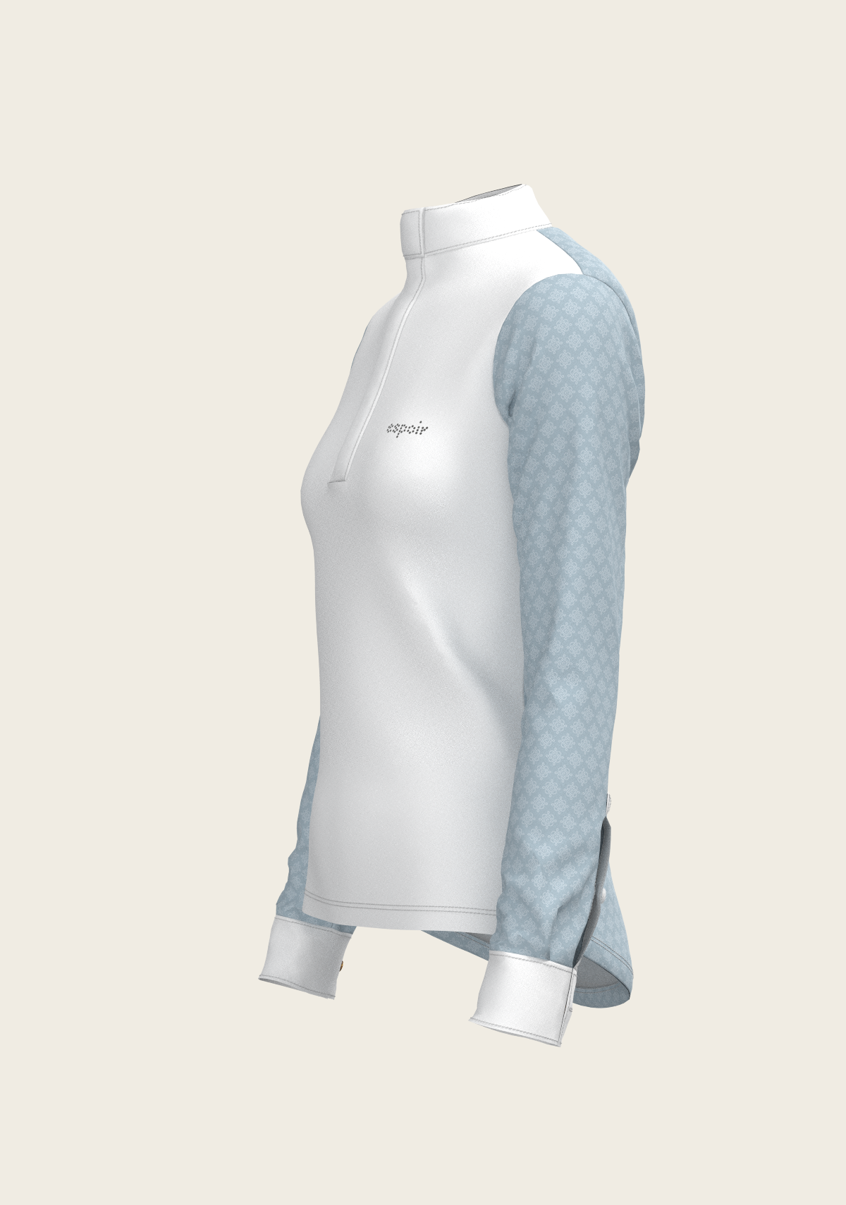 Espoir - Sky Blue Long Sleeve Show Shirt